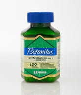 VITAMINA C 500mg + SELENIO 120 TABLETAS MASTICABLES