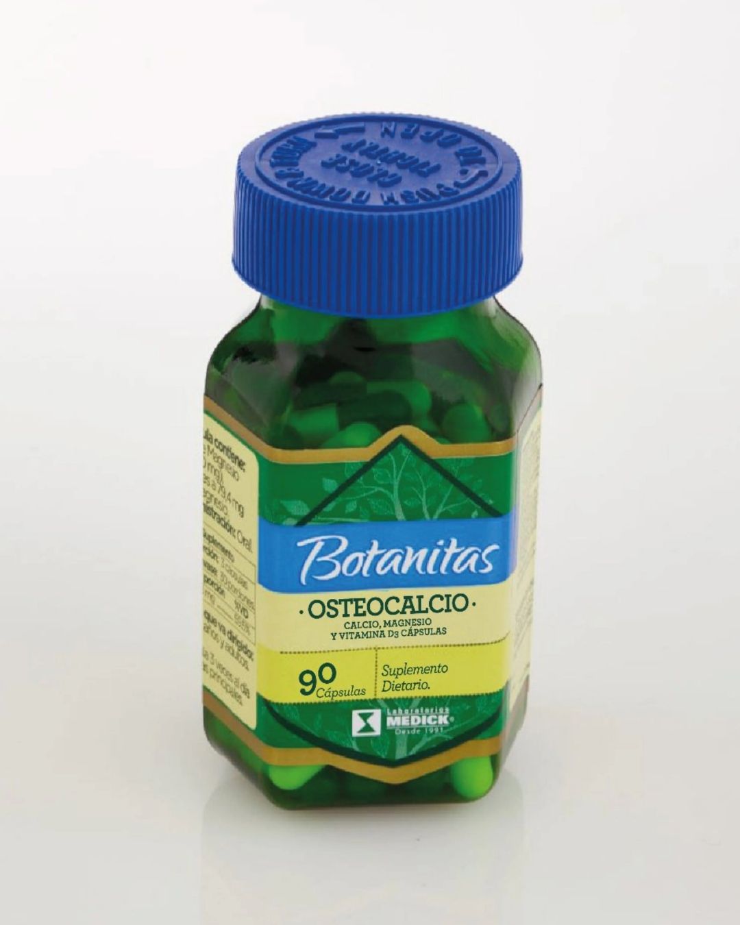 OSTEOCALCIO CON MAGNESIO Y VITAMINA D3 90 cápsulas