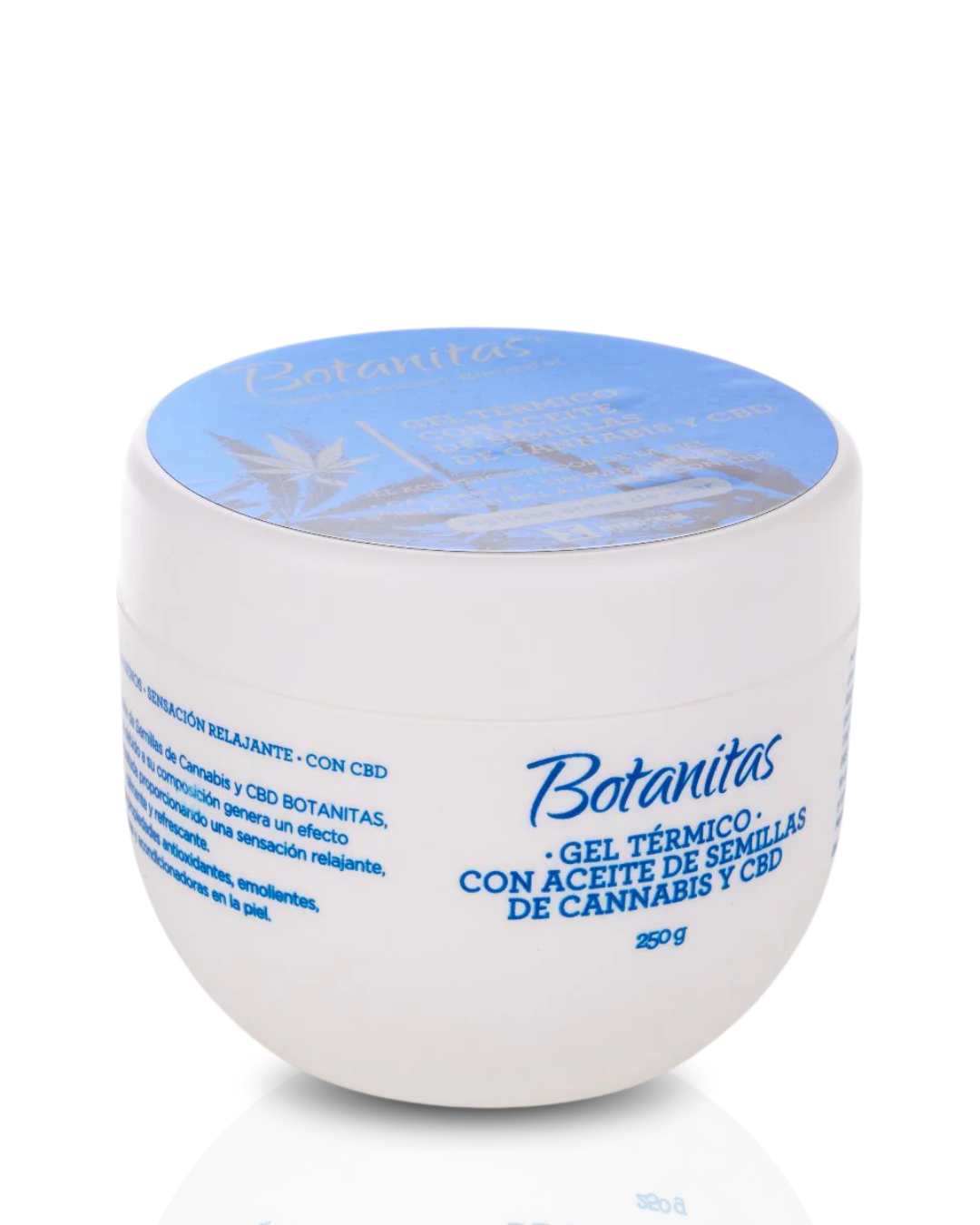 GEL TÉRMICO CON ACEITE DE SEMILLAS DE CANNAB1S Y C8D x 250g