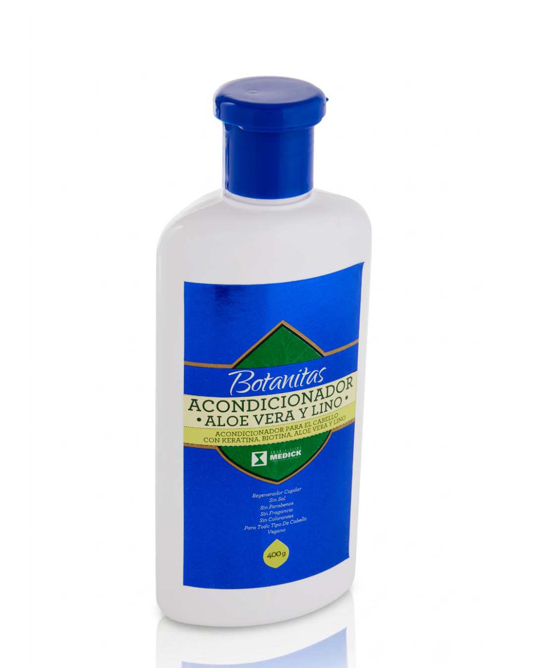 ACONDICIONADOR ALOE VERA Y LINO 400ml
