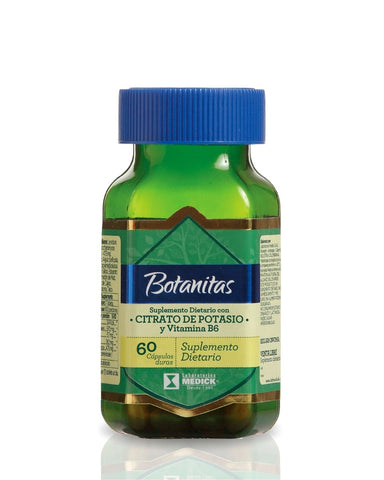 CITRATO DE POTASIO Y VITAMINA B6 X60 CÁPSULAS