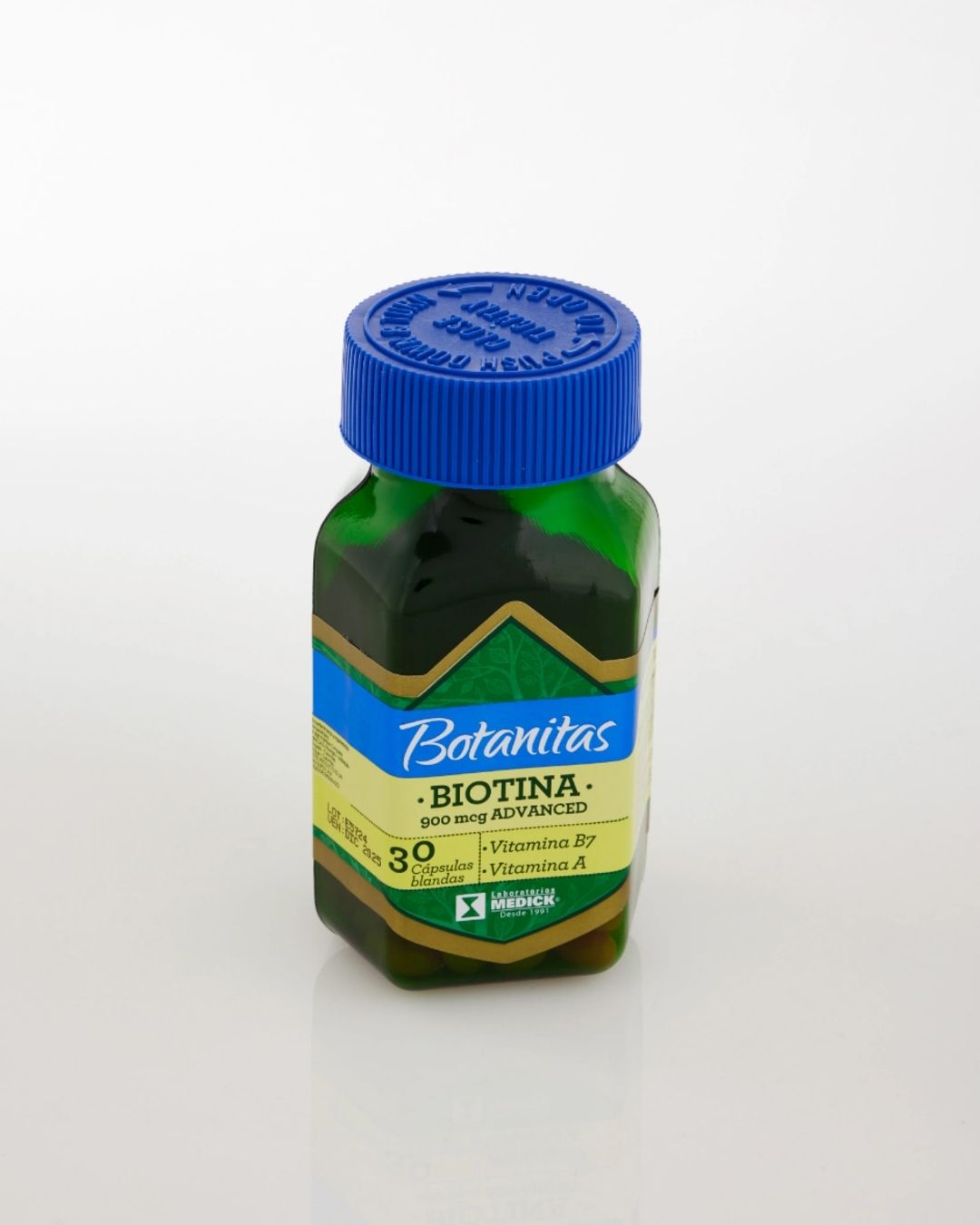 BIOTINA 900 MCG ADVANCED