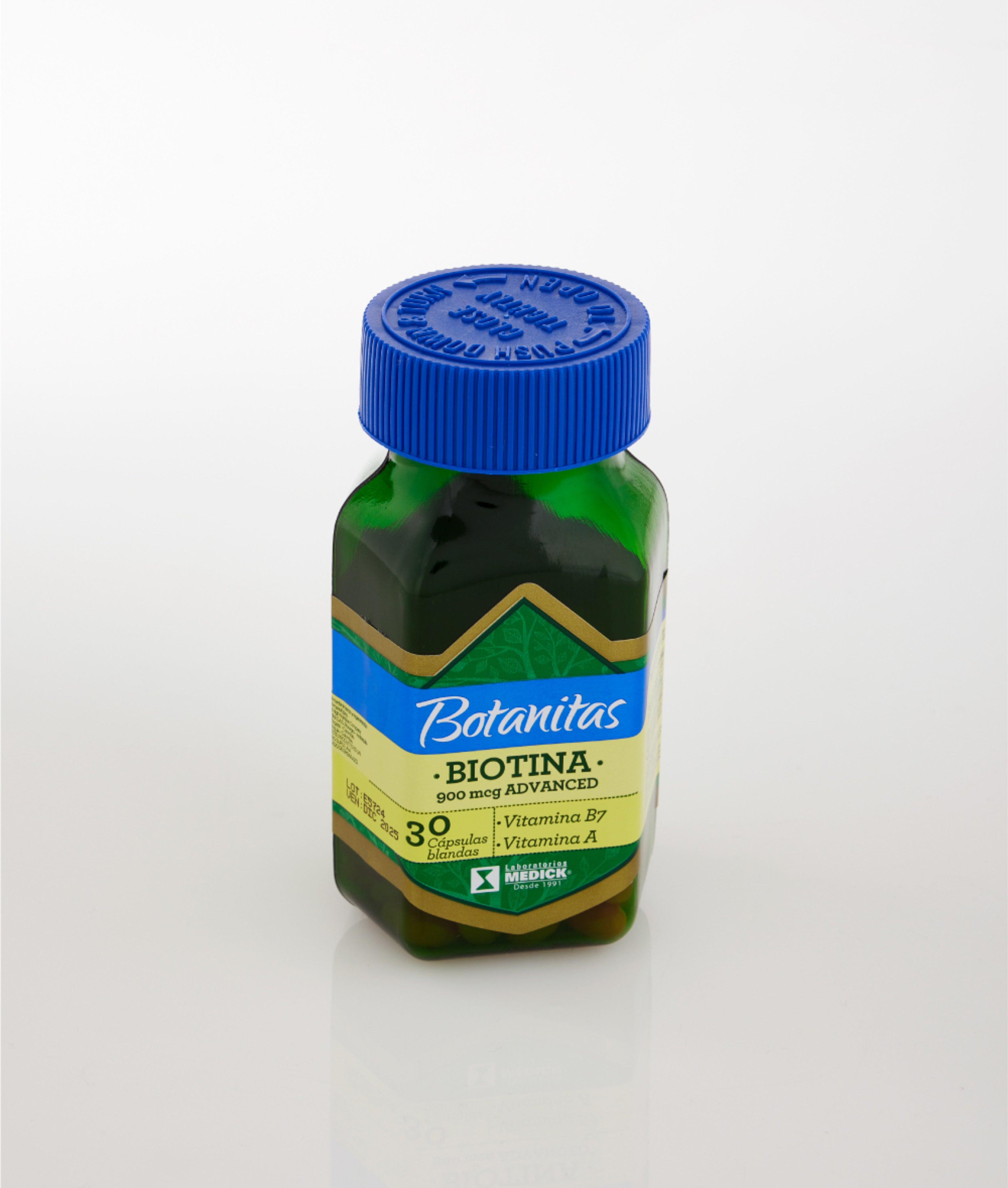 BIOTINA 900 MCG ADVANCED