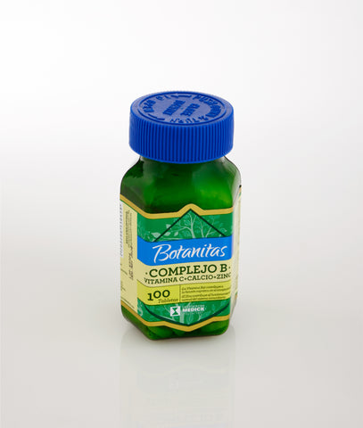 COMPLEJO B + VITAMINA C + CALCIO + ZINC