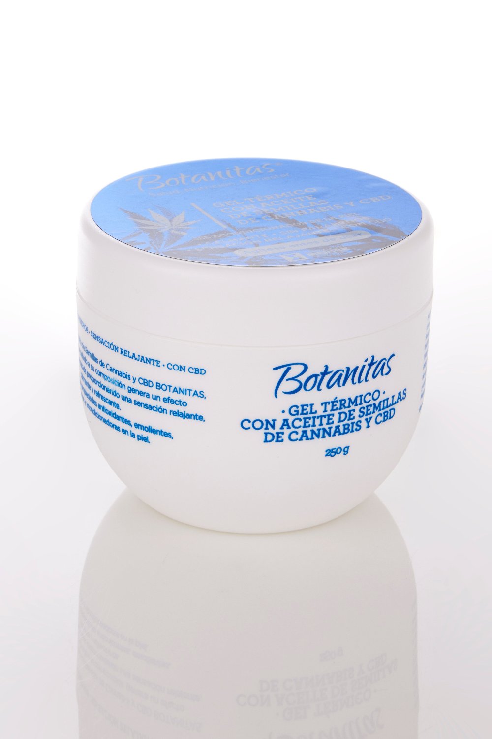 GEL TÉRMICO CON ACEITE DE SEMILLAS DE CANNAB1S Y CbbD x 250g