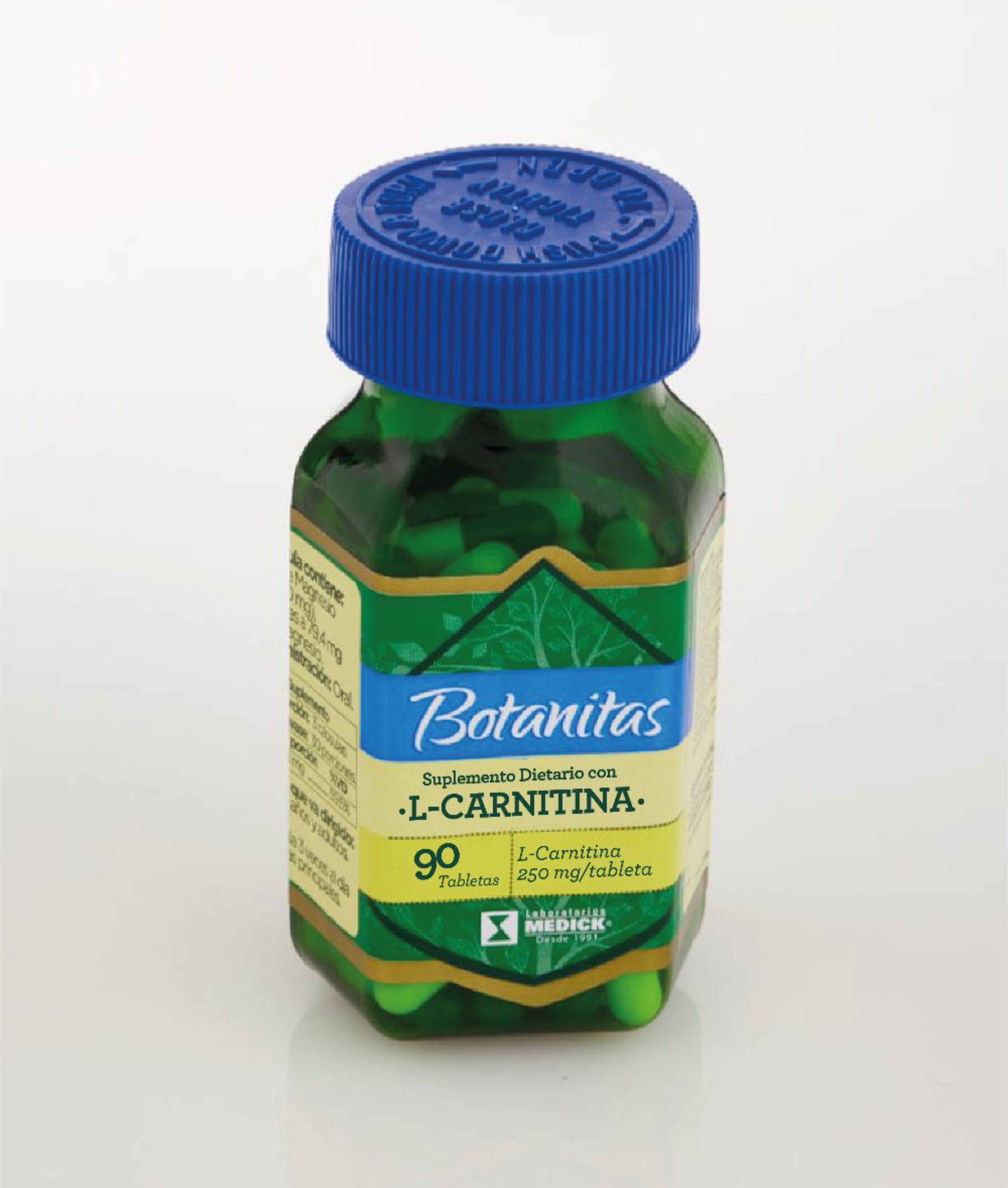 L-CARNITINA x 90 tabletas – Botanitas L-CARNITINA x 90 tabletas – Botanitas