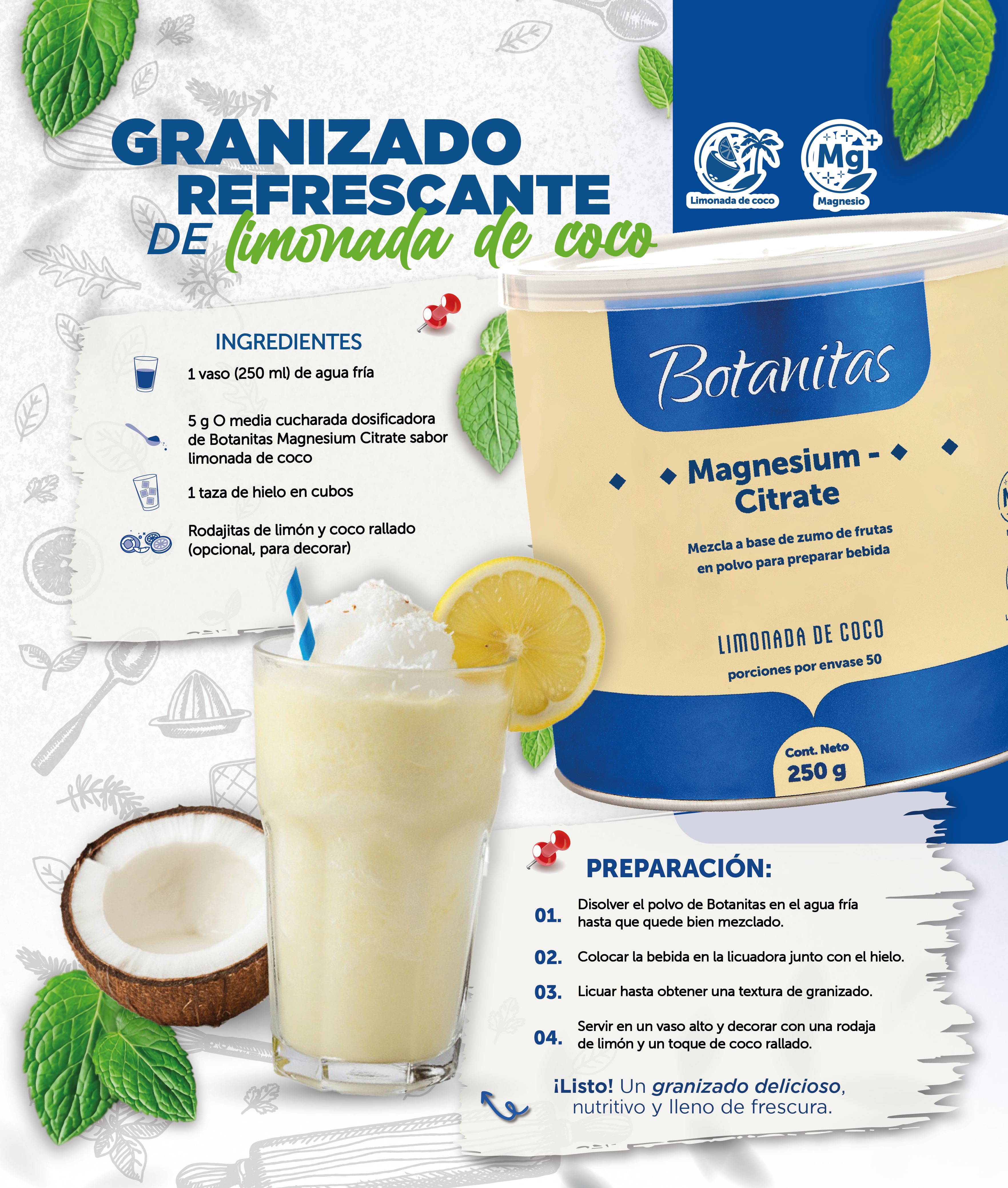 Magnesium Citrate Polvo | 250 g