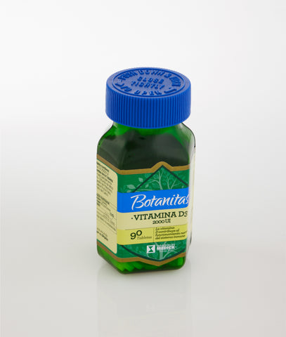 VITAMINA D3 2000 UI x 90 tabletas