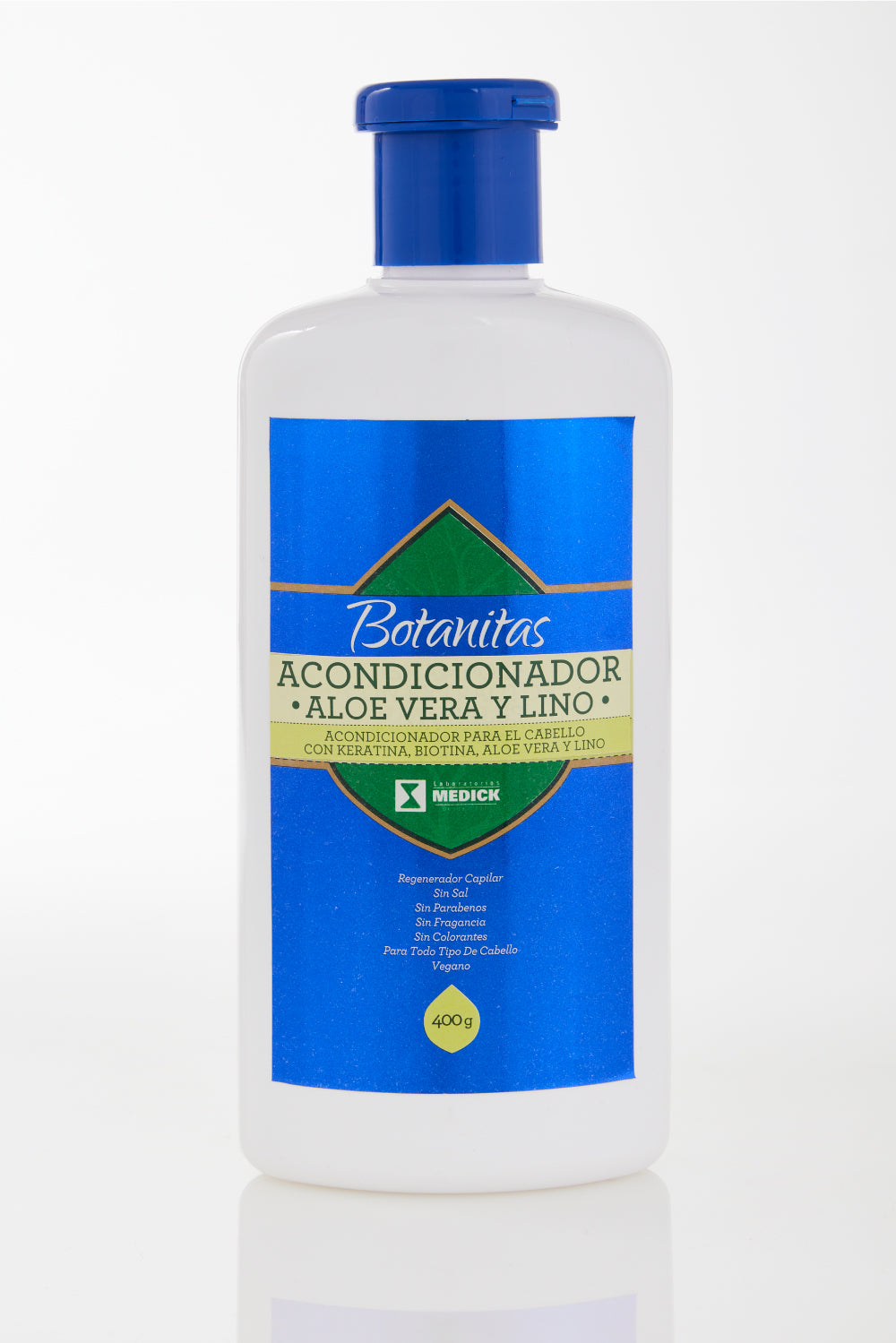 ACONDICIONADOR ALOE VERA Y LINO 400ml