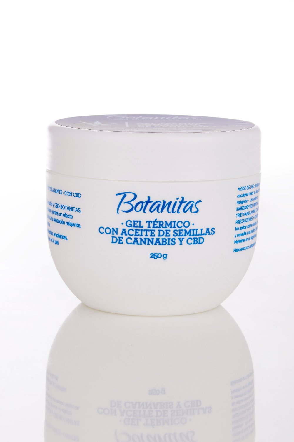 GEL TÉRMICO CON ACEITE DE SEMILLAS DE CANNAB1S Y CbbD x 250g