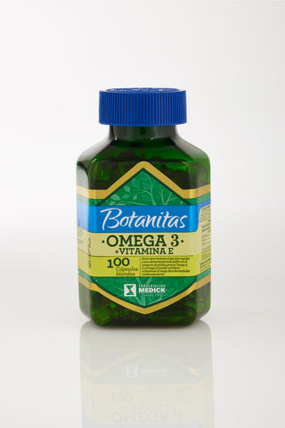 OMEGA 3 + VITAMINA E 100 cápsulas blandas