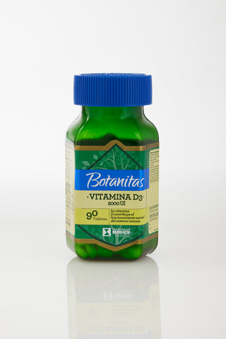 VITAMINA D3 2000 UI x 90 tabletas